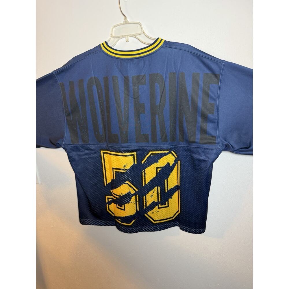 (X) Marvel / X-Men CVLA Collab Wolverine Mesh Football Jersey/Hockey - Picture 5 of 5